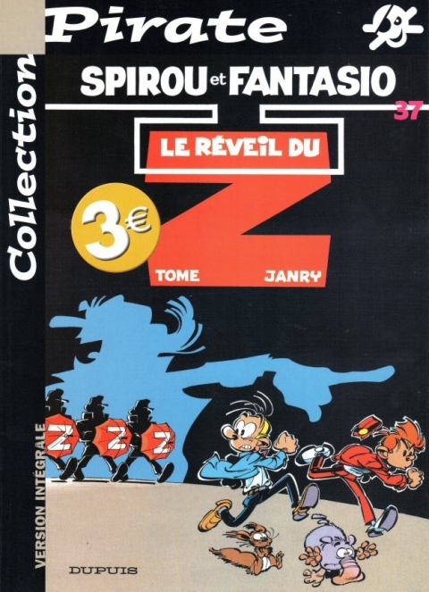 Couverture de l'album Spirou et Fantasio Le Réveil du Z