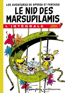 Couverture de l'album Spirou et Fantasio - L'intégrale Version Originale Le nid des Marsupilamis