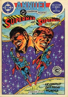 Couverture de l'album Superman - Collection le Monde de Krypton Tome 3 Le Conflit Des Trois Mondes