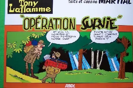 Tony Laflamme ABDL Tome 4 Opération survie