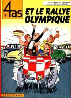 Couverture de l'album Les 4 as Tome 8 Les 4 as et le rallye olympique