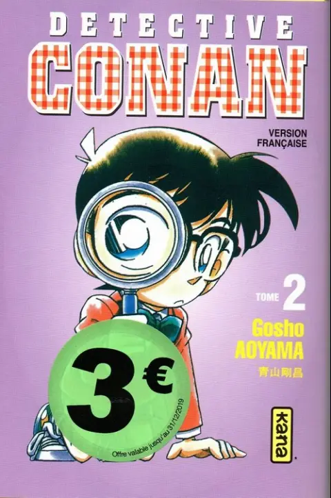 Couverture de l'album Détective Conan Tome 2