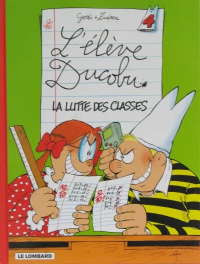 Couverture de l'album L'Élève Ducobu Tome 4 La lutte des classes