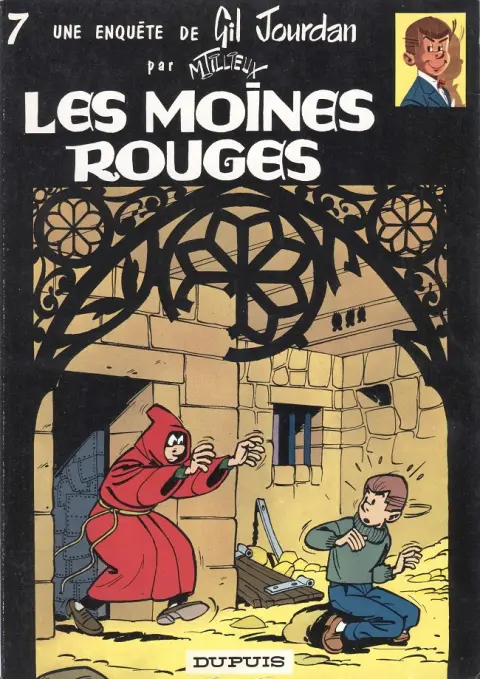Couverture de l'album Gil Jourdan Tome 7 Les moines rouges