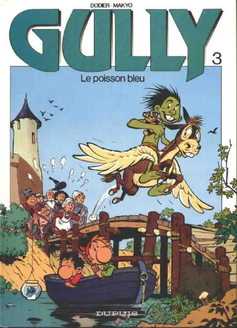 Couverture de l'album Gully Tome 3 Le poisson bleu