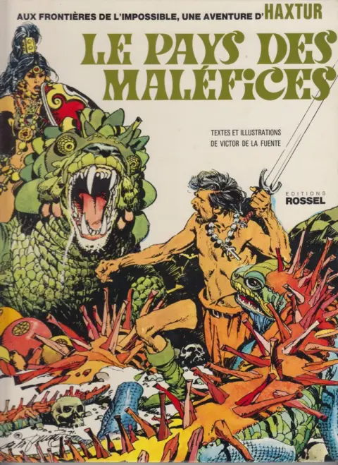 Couverture de l'album Haxtur Tome 2 Le pays des maléfices