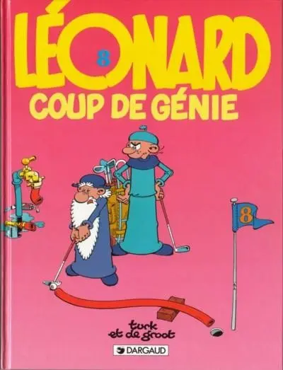 Couverture de l'album Léonard Tome 8 Coup de génie