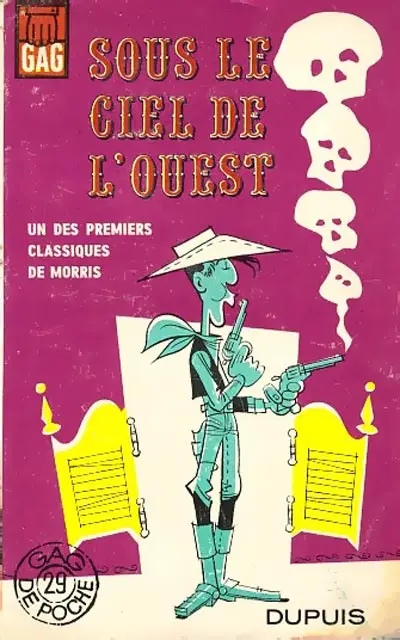 Lucky Luke Tome 4 Sous le ciel de l'Ouest