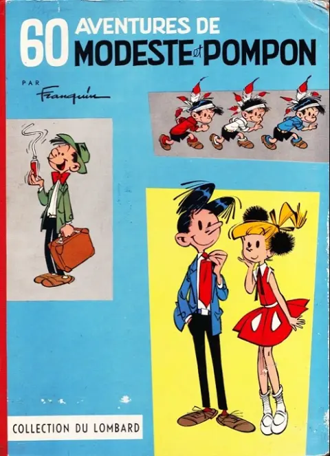 Couverture de l'album Modeste et Pompon Tome 1 60 aventures de Modeste et Pompon