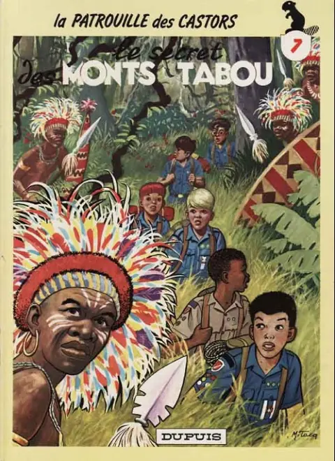 Couverture de l'album La Patrouille des Castors Tome 7 Le secret des Monts Tabou