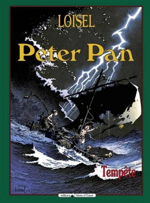 Couverture de l'album Peter Pan Tome 3 Tempête