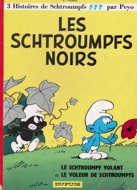 Couverture de l'album Les Schtroumpfs Tome 1 Les Schtroumpfs noirs
