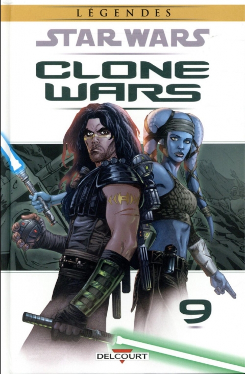 Couverture de l'album Star Wars - Clone Wars Tome 9 Le siège de Saleucami