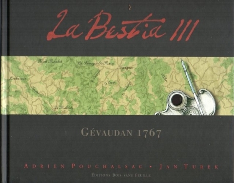 Couverture de l'album La Bestia Tome 3 Gévaudan 1767