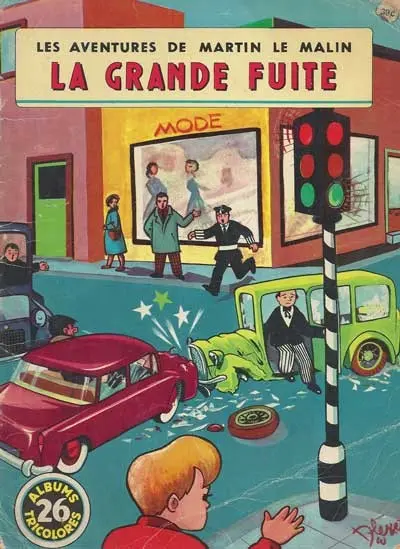 Martin le Malin Album Tricolore Tome 26 La grande fuite