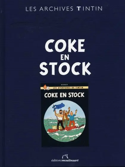 Les archives Tintin Tome 13 Coke en stock