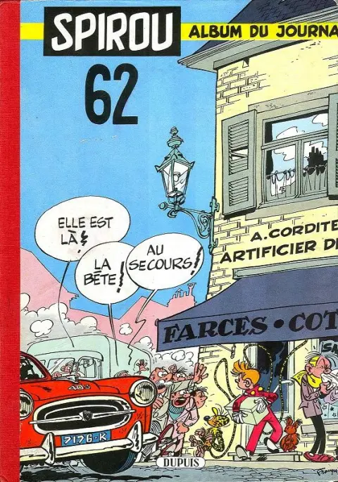 Le journal de Spirou Album N° 62