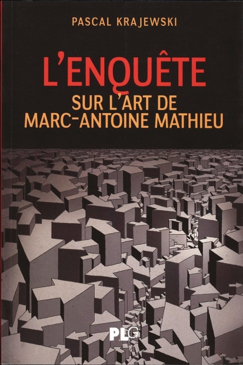 Couverture de l'album L'enquête sur l'art de Marc-Antoine Mathieu