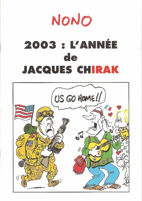 L'année vue par ... Nono 2003 : L'année de Jacques Chirak