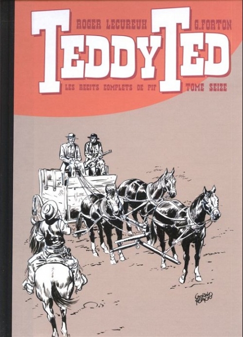 Couverture de l'album Teddy Ted Les récits complets de Pif Tome Seize