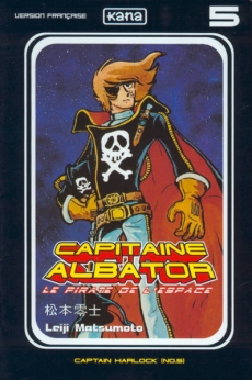 Couverture de l'album Capitaine Albator - Le pirate de l'espace 5 Captain Harlock (n°05)
