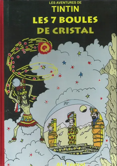 Couverture de l'album Tintin Les 7 boules de cristal