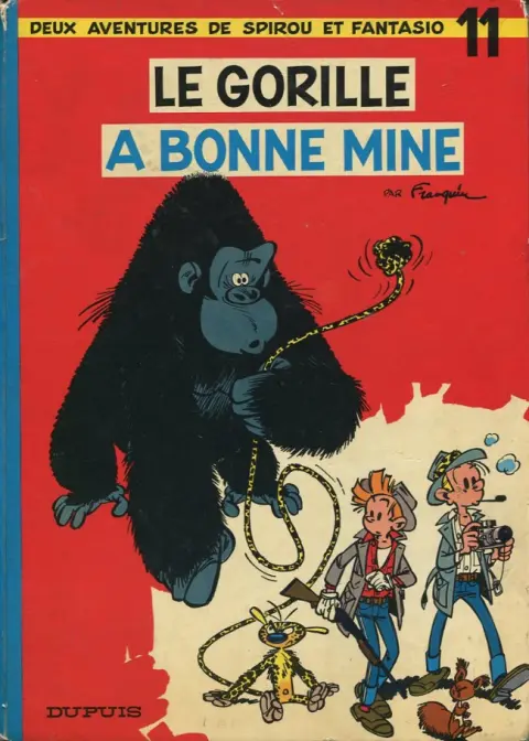 Couverture de l'album Spirou et Fantasio Tome 11 Le gorille a bonne mine
