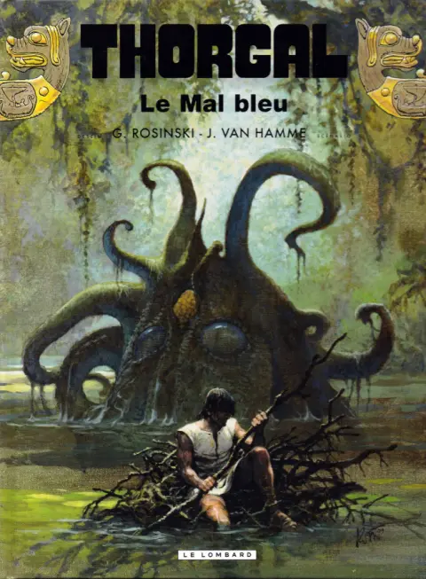 Couverture de l'album Thorgal Tome 25 Le Mal bleu