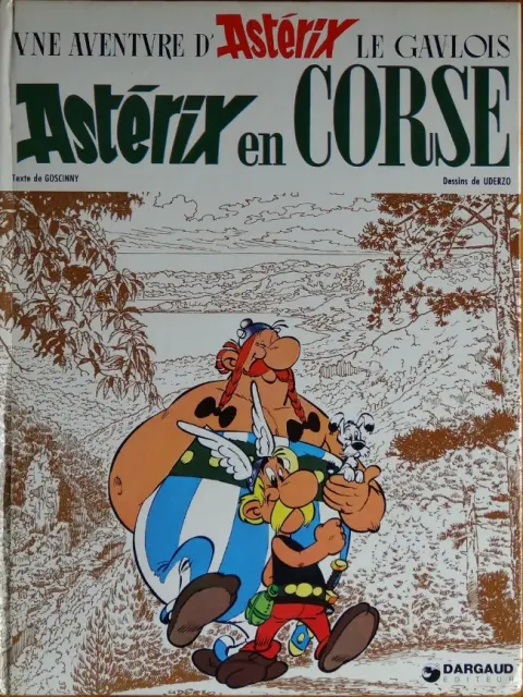 Couverture de l'album Astérix Tome 20 Astérix en Corse