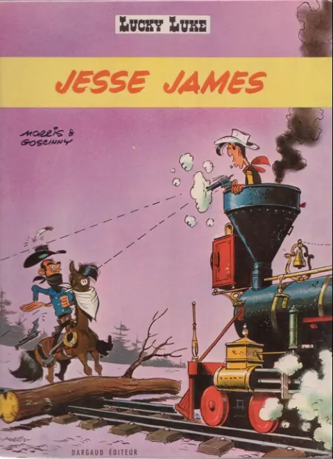 Couverture de l'album Lucky Luke Tome 35 Jesse james