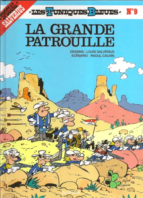Couverture de l'album Les Tuniques Bleues Tome 9 La grande patrouille
