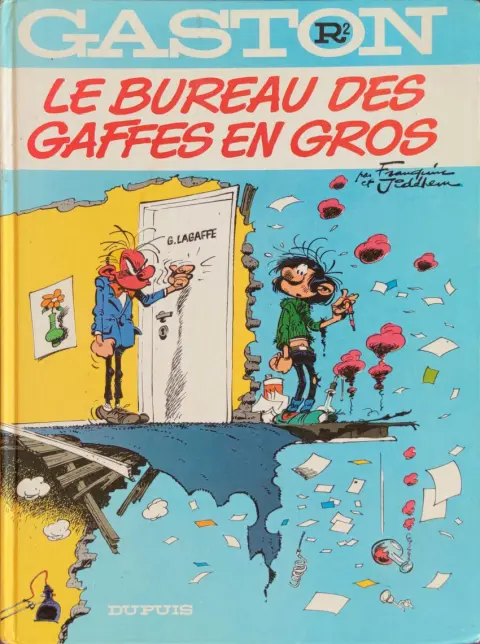 Couverture de l'album Gaston Le bureau des gaffes en gros