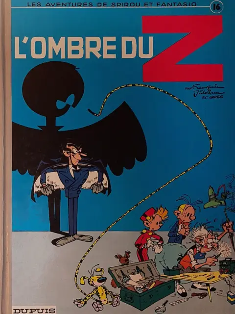 Couverture de l'album Spirou et Fantasio Tome 16 L'ombre du z