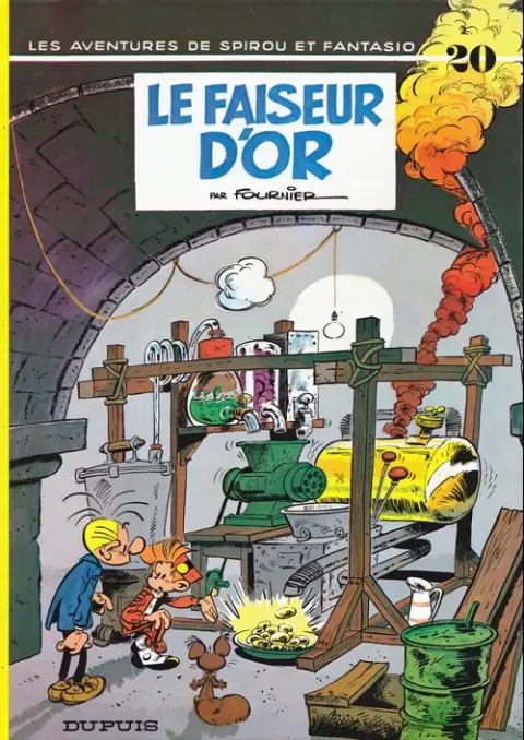 Couverture de l'album Spirou et Fantasio Tome 20 Le faiseur d'or