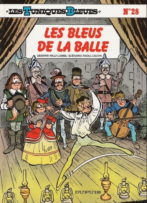 Couverture de l'album Les Tuniques Bleues Tome 28 Les bleus de la balle