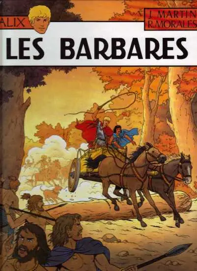 Couverture de l'album Alix Tome 21 Les barbares