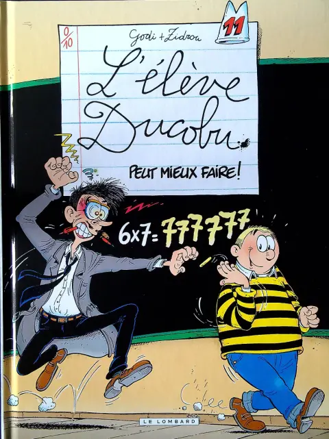 Couverture de l'album L'Élève Ducobu Tome 11 Peut mieux faire!