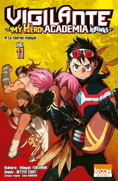 Vigilante - My Hero Academia Illegals Vol. 11 Le tournoi masqué
