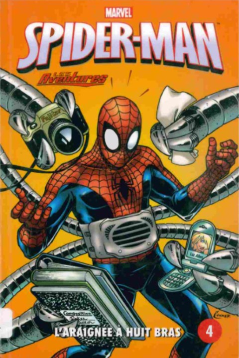 Couverture de l'album Spider-Man - Les Aventures 4 L'araignée à huit bras