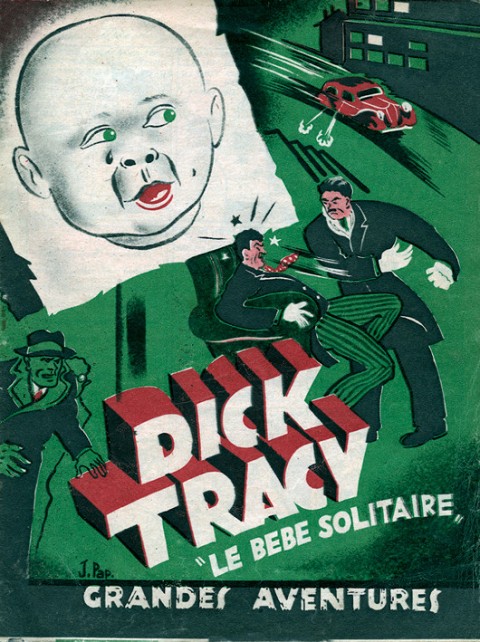 Couverture de l'album Dick Tracy 3 Le bébé solitaire
