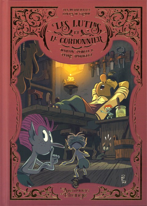 Couverture de l'album Les merveilleux contes de Grimm Tome 1 Les Lutins et le cordonnier