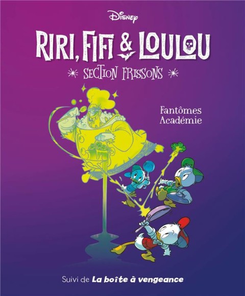 Couverture de l'album Riri, Fifi & Loulou : Section frissons 1 Fantômes académie