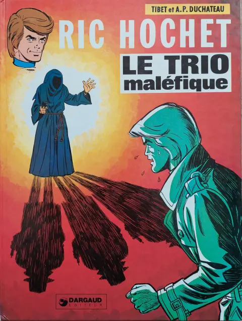 Couverture de l'album Ric Hochet Tome 21 Le trio maléfique