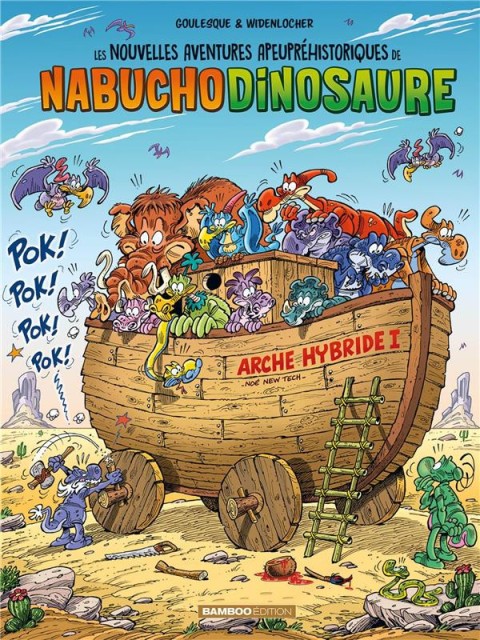 Couverture de l'album Les nouvelles aventures apeupréhistoriques de Nabuchodinosaure Tome 6