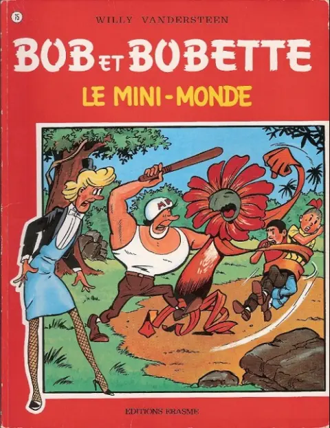 Couverture de l'album Bob et Bobette Tome 75 Le mini-monde
