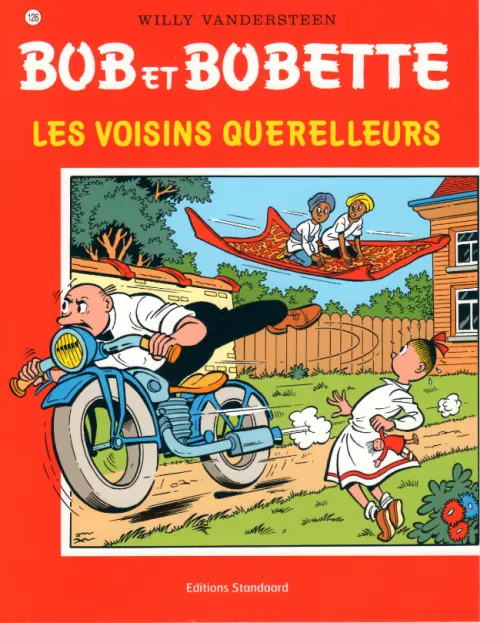 Couverture de l'album Bob et Bobette Tome 126 Les voisins querelleurs
