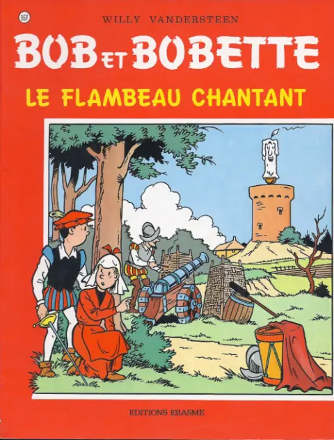 Couverture de l'album Bob et Bobette Tome 167 Le flambeau chantant