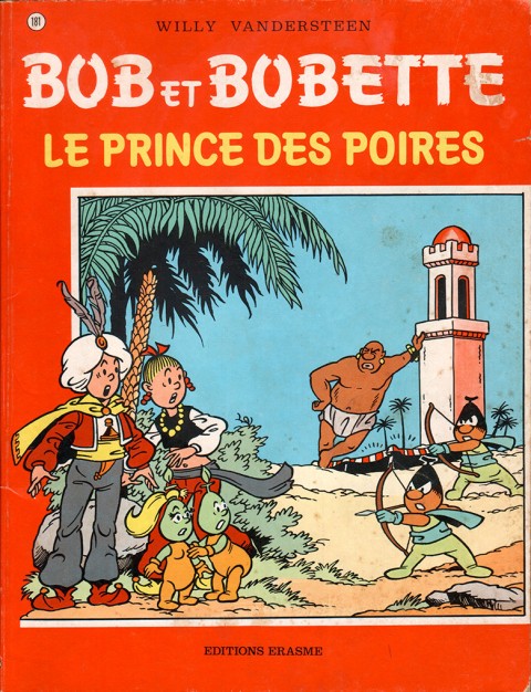 Couverture de l'album Bob et Bobette Tome 181 Le prince des poires