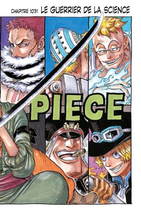 Couverture de l'album One Piece Tome 102 Le guerrier de la science