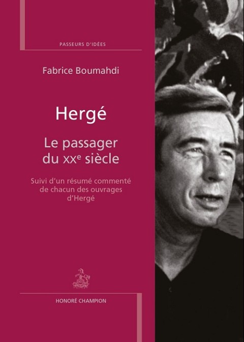 Couverture de l'album Hergé - Le passager du XXe siècle